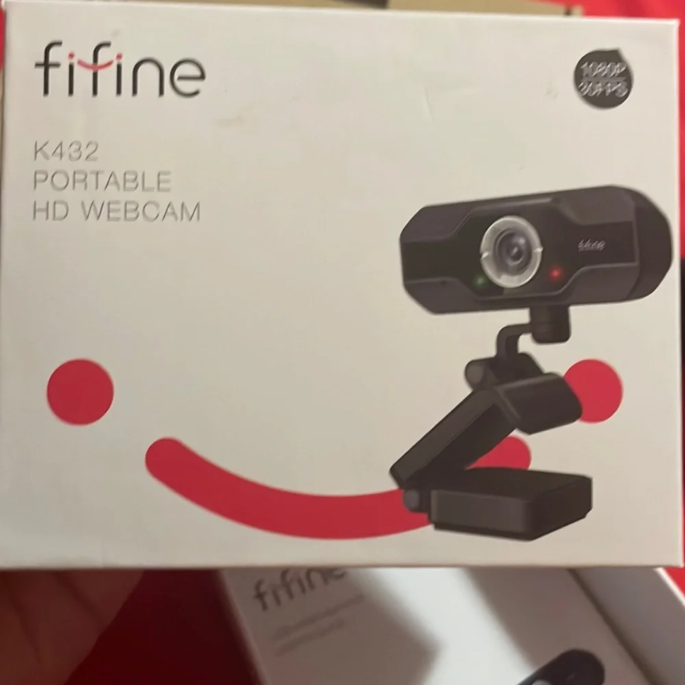 Portable webcam